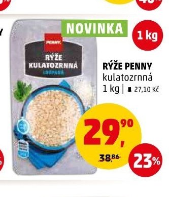 RÝŽE PENNY KULATOZRNNÁ