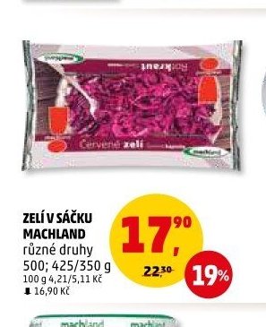 ZELÍ V SÁČKU MACHLAND