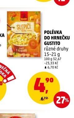 POLÉVKA DO HRNEČKU GUSTITO