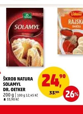 ŠKROB NATURA SOLAMYL DR. OETKER