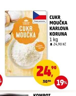 Cukr moučka Karlova Koruna