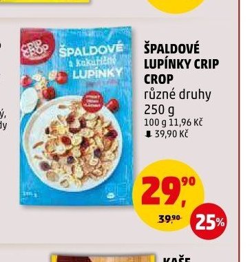 Špaldové lupínky Crip Crop