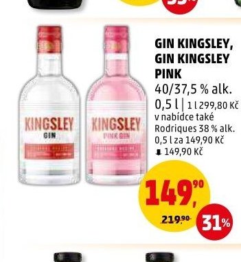 Gin Kingsley, Gin Kingsley Pink