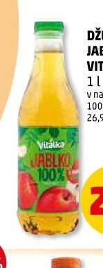 Džus 100% Jablko Vitálka