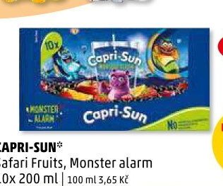 Capri-Sun Safari Fruits, Monster alarm