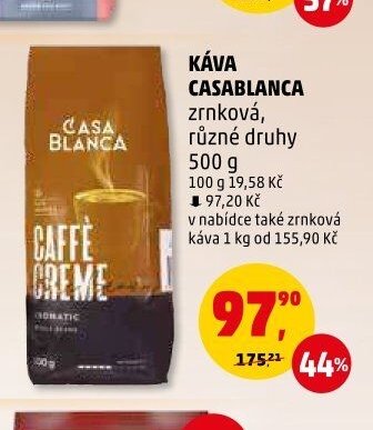 Káva Casablanca zrnková