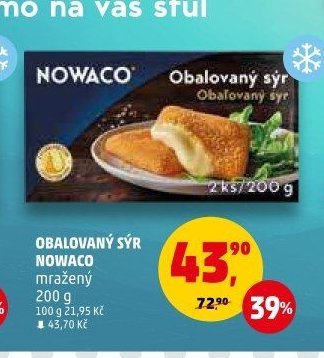 Obalovaný sýr Nowaco