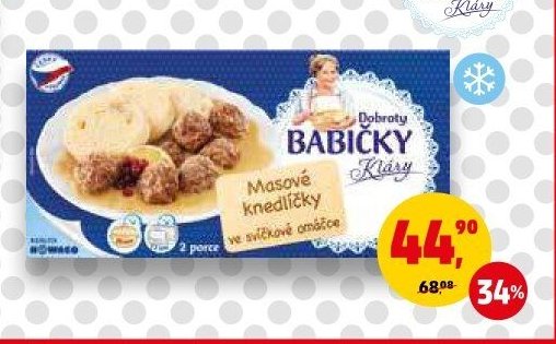 Masové knedlíčky Dobroty babičky