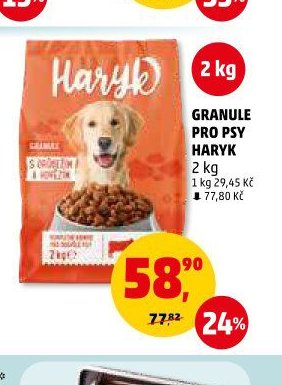 Granule pro psy Haryk 2kg