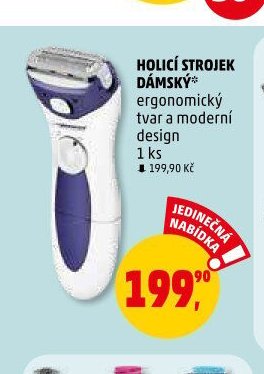 Holicí strojek dámský