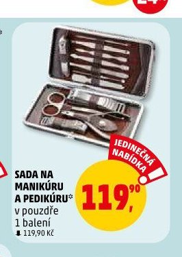 Sada na manikúru a pedikúru