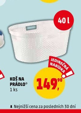 Koš na prádlo 40l