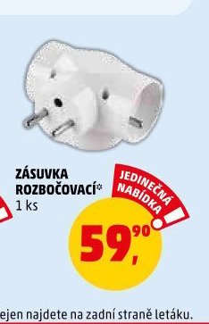 ZÁSUVKA ROZBOČOVACÍ