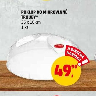 POKLOP DO MIKROVLNNÉ TROUBY