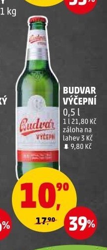 BUDVAR VÝČEPNÍ