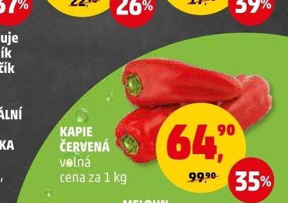 KAPIE ČERVENÁ