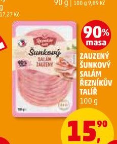 Šunkový salám řezníkův talíř 100 g