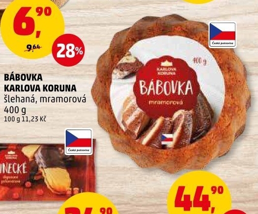 Bábovka Karlova Koruna