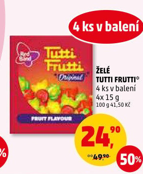 Bonbony Tutti Frutti Red Band