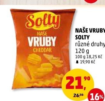 Brambůrky Naše Vruby Solty