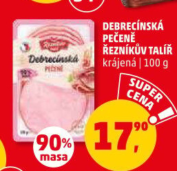 Debrecínská pečeně Řezníkův talíř