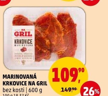Krkovice bez kosti marinovaná Na gril Penny