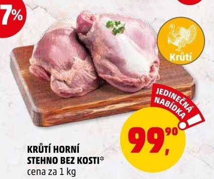 Krůtí stehno bez kosti