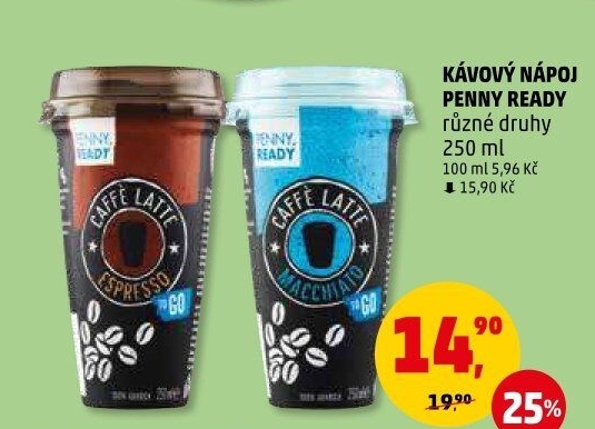 Ledová káva to Go Penny Ready