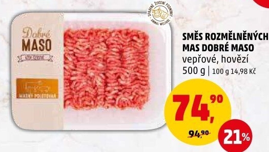 Mleté maso mix Dobré maso