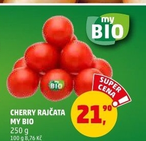 Rajčata cherry bio My BIO