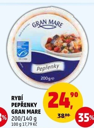 Rybí pepřenky Gran Mare