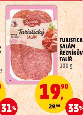 Salám turistický Řezníkův talíř