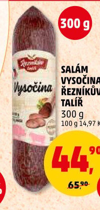 Salám Vysočina Řezníkův talíř