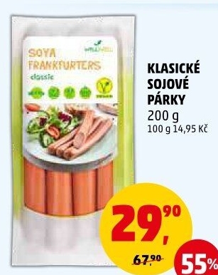 Sójové párky Well Well