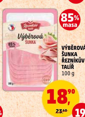 Šunka výběrová Řezníkův talíř