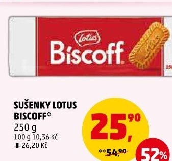 Sušenky Biscoff Lotus