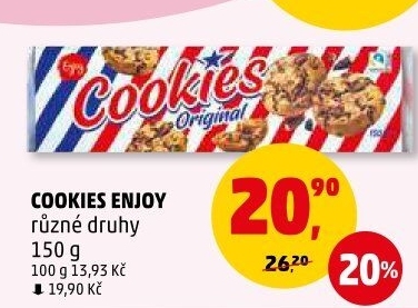 Sušenky Cookies Enjoy