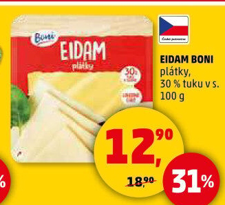 Sýr Eidam 30% Boni