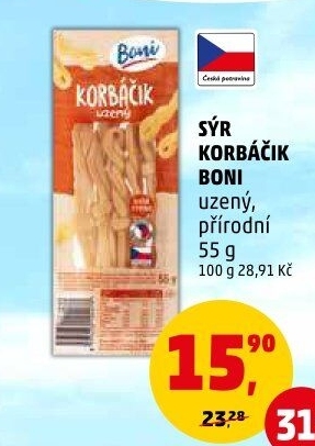 Sýr Korbáčky Boni