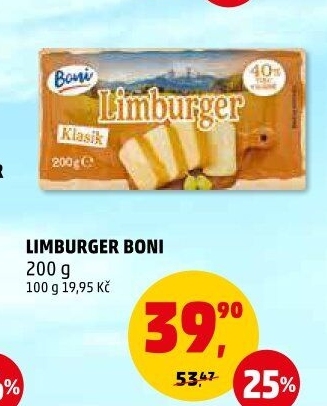 Sýr Limburger Boni