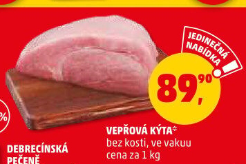 Vepřová kýta bez kosti