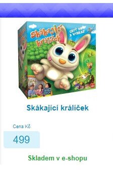 Skákající králíček