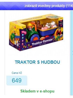 TRAKTOR S HUDBOU