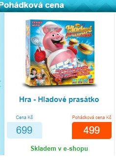 Hra - Hladové prasátko