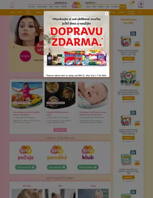 akční leták Teta drogerie 3.4.2024-9.4.2024