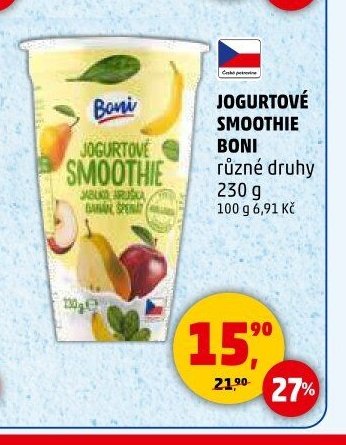 Jogurtové smoothie Boni