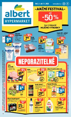 akční leták Albert 2.1.2025-7.1.2025