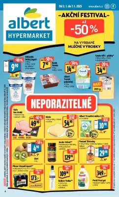 akční leták Albert 2.1.2025-7.1.2025