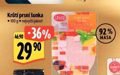 Krůtí prsní šunka