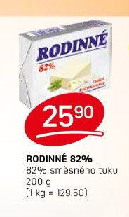 RODINNÉ 82% SMĚSNÉHO TUKU